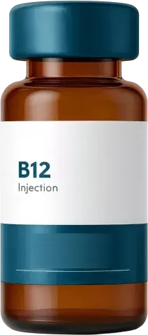 Vitamin B12 injection vial