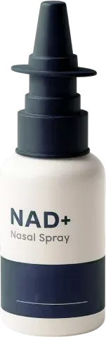 NAD+ nasal spray bottle