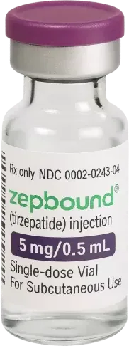 Zepbound tirzepatide single-dose vial